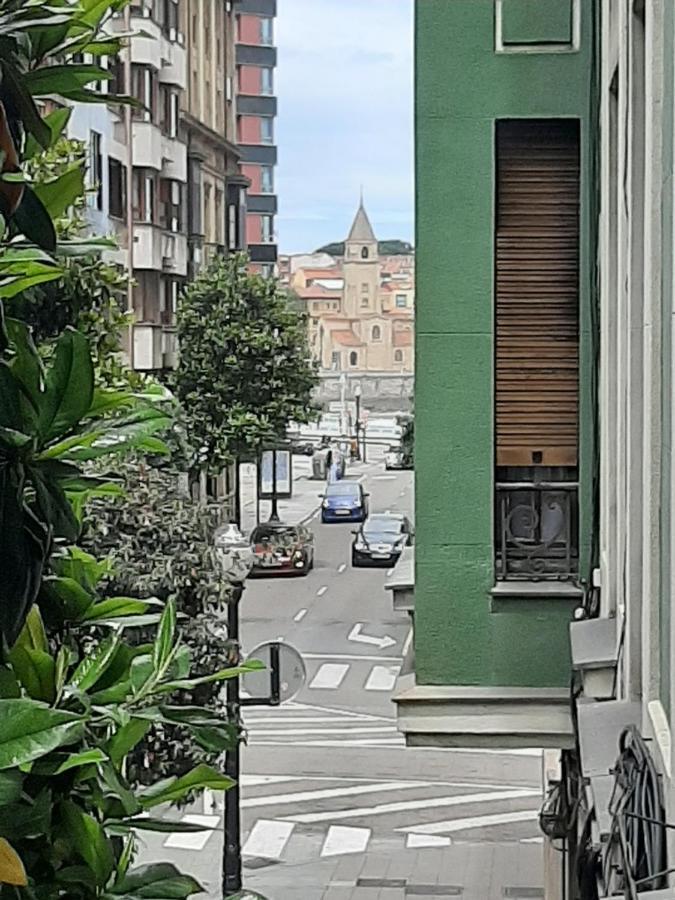 Bonito Piso En Gijon Centro Playa Lägenhet Exteriör bild
