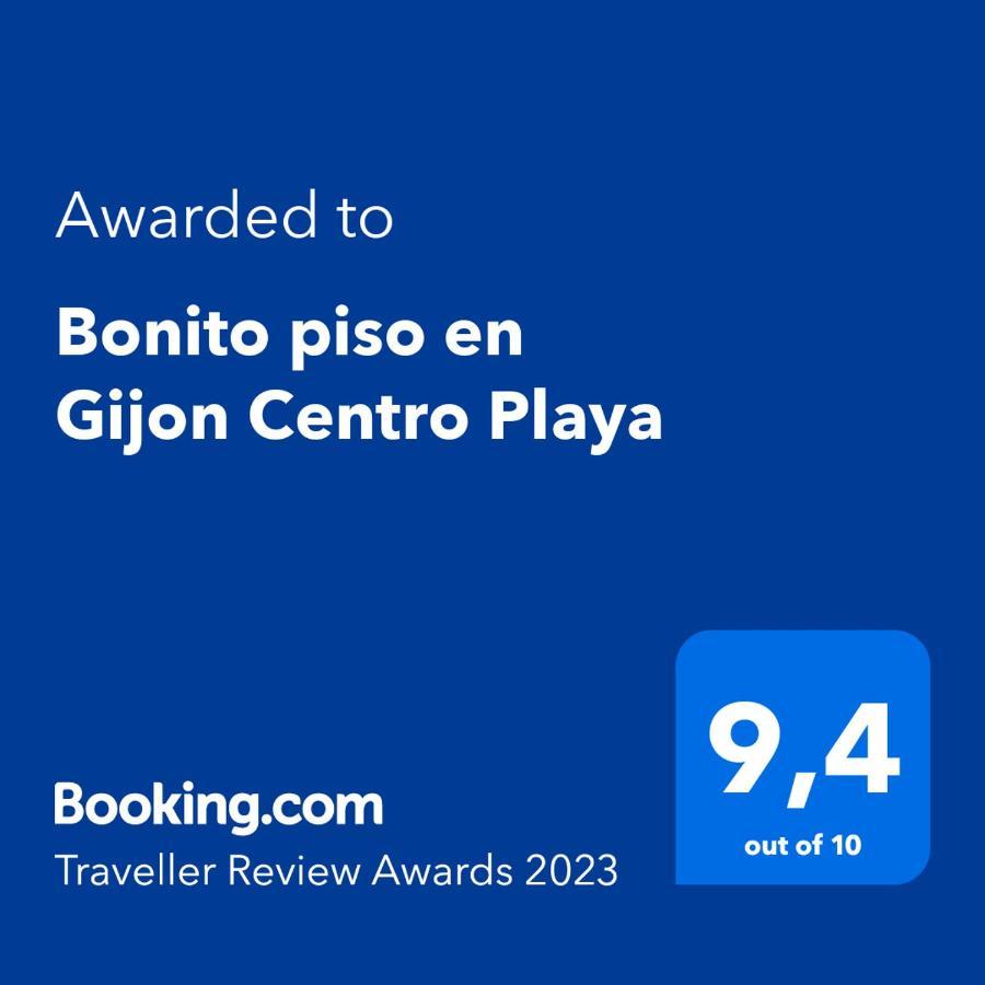 Bonito Piso En Gijon Centro Playa Lägenhet Exteriör bild